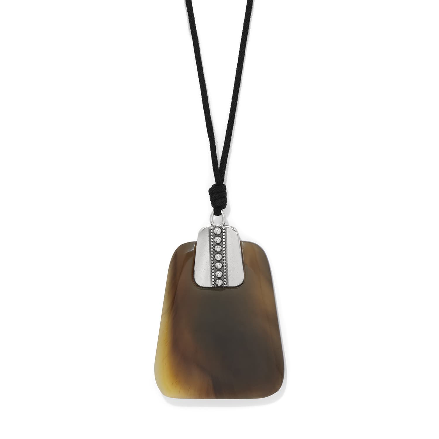Pretty Tough Geo Horn Large Necklace - TresChicTexas
