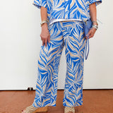 Pull-On Ankle Pant W/ Drawcord - TresChicTexas