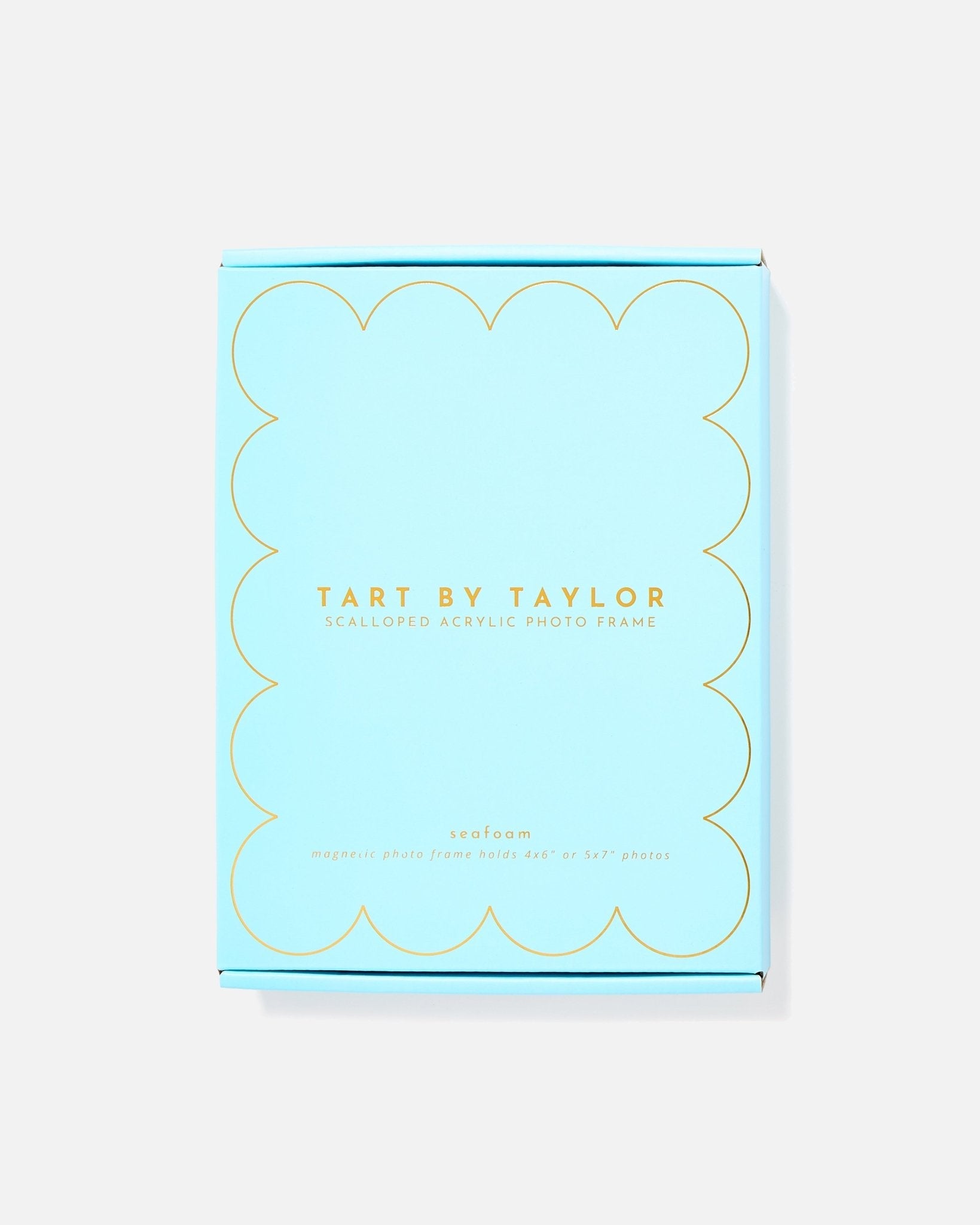 Tart by Taylor product packaging on a light blue background