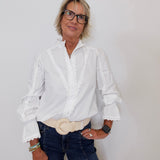 Sofia Lace Trim Detail Shirt