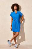 S/S Zip Polo Dress