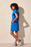 S/S Zip Polo Dress