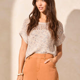 Pull-on Short W/ Hem Slits