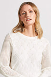 L/S DOLMAN CREWNECK SWEATER