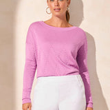 Flatten It Pull-On Short W/ Button Detail