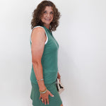 Sleeveless Johnny Collar Top - TresChicTexas