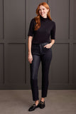 SOPHIA HUGGING CAVIAR GLITZ SLIM JEAN