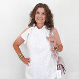 Tie Neck Sleeveless Top - TresChicTexas