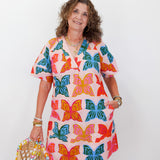Butterflies Shift Dress
