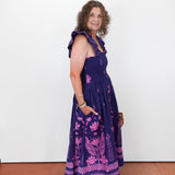 Smocked Border Dress