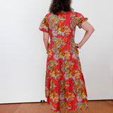 Tiered Puff Sleeve Shirt Dress