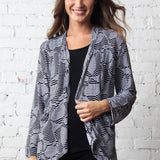 IVY LEAGUE OVERLAY CARDIGAN