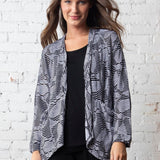 IVY LEAGUE OVERLAY CARDIGAN