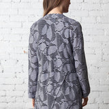 IVY LEAGUE OVERLAY CARDIGAN