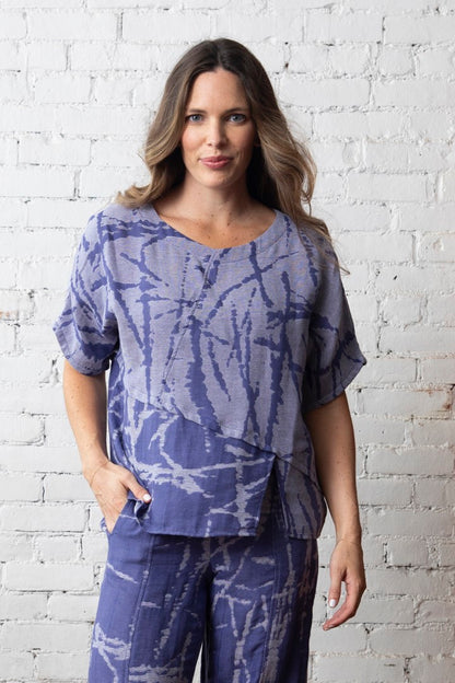 Yin Yang Jacquard Top