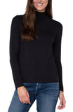 L/S MOCK NECK KNIT TOP