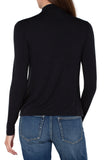 L/S MOCK NECK KNIT TOP