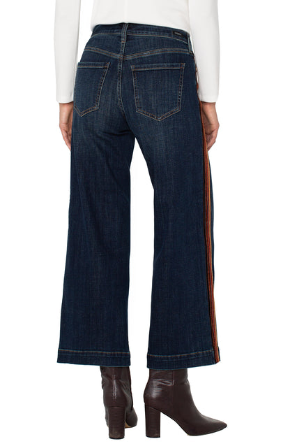 Stride Wide Leg W/ Velvet Trim