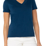 Short Sleeve Knit Tee