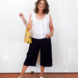 Rosabel Sleeveless Eyelet Top - TresChicTexas