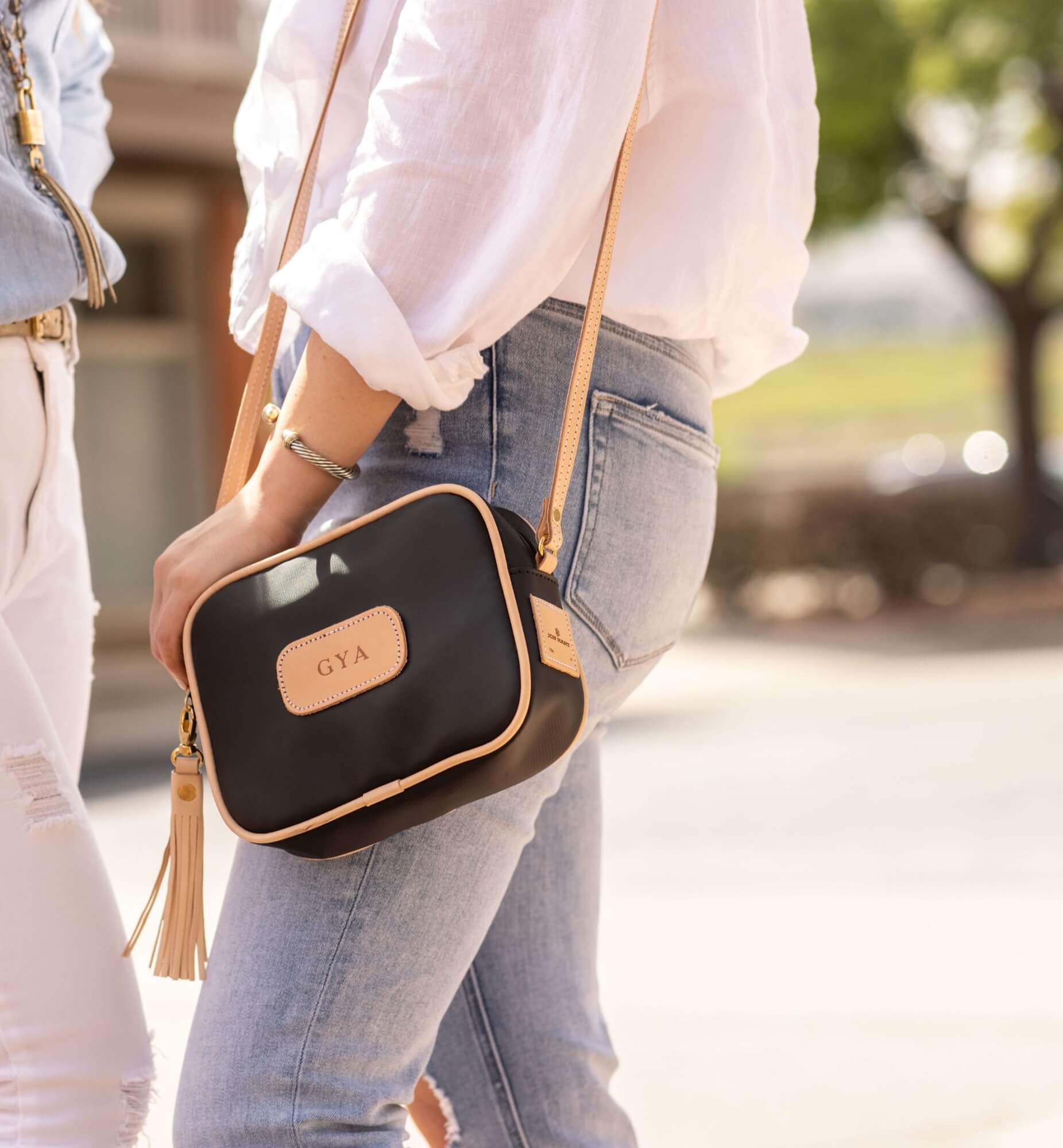 Coated Canvas Lola Crossbody