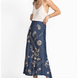 TENCEL BIAS MAXI SKIRT