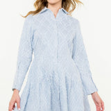 Striped Fringe Detail Dress