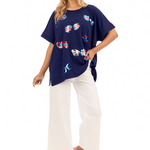 Americana Sparkle Shades Tee - TresChicTexas