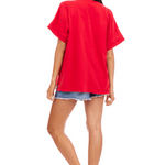 Americana Sparkle Bow Tee - TresChicTexas