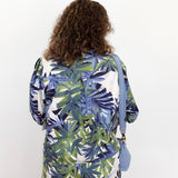 Puff Sleeve Button Front Blouse
