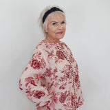 Yvessa Ruffle Cuff Blouse