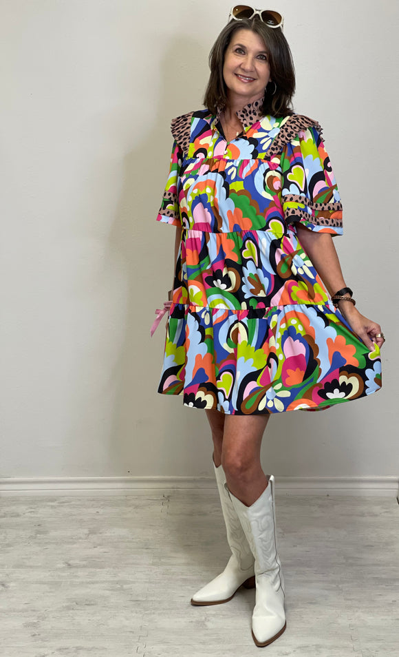 PAINT THE TOWN MAISIE DRESS