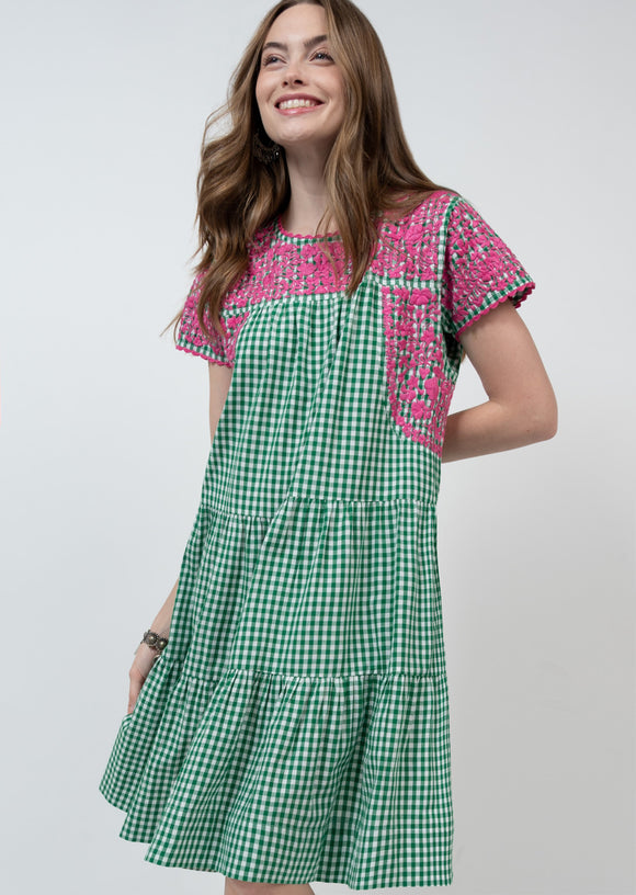 MARY JANE EMBROIDERED DRESS